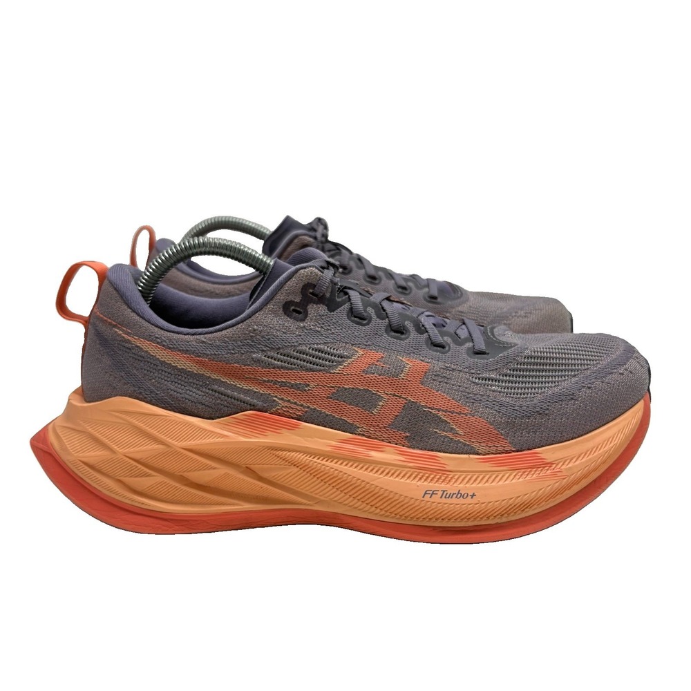 ASICS Superblast 2 Men's 9 Women's 10.5 Greyish Purple Coral Reef Running Shoes